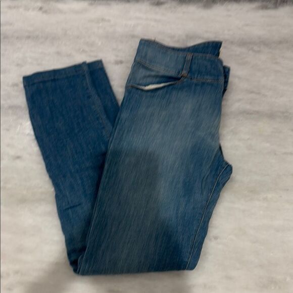 CURRENT/ELLIOTT The Legging Light Weight Fade Blue Denim  Skinny Ankle Jeans 28 - Picture 9 of 13